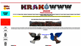 What Krakow-info.com website looked like in 2022 (1 year ago)