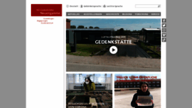 What Kz-gedenkstaette-neuengamme.de website looked like in 2022 (1 year ago)