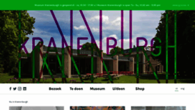 What Kranenburgh.nl website looked like in 2022 (1 year ago)
