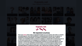 What Kapsels.net website looked like in 2022 (3 years ago)