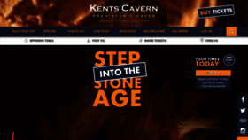 What Kents-cavern.co.uk website looked like in 2022 (1 year ago)