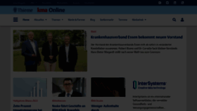 What Kma-online.de website looked like in 2022 (1 year ago)