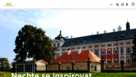 What Klasterbroumov.cz website looked like in 2022 (1 year ago)