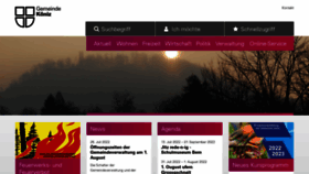 What Koeniz.ch website looked like in 2022 (1 year ago)