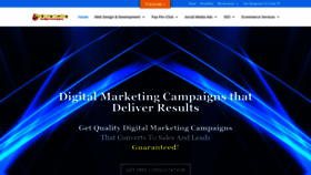 What Kbi.marketing website looked like in 2022 (1 year ago)