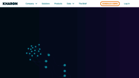What Kharon.com website looked like in 2022 (3 years ago)