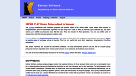 What Katmarsoftware.com website looked like in 2022 (1 year ago)