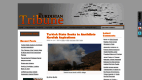 What Kurdistantribune.com website looked like in 2022 (1 year ago)