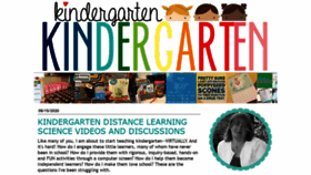 What Kindergartenkindergarten.com website looked like in 2022 (1 year ago)