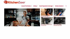 What Kitchenseer.com website looked like in 2022 (1 year ago)