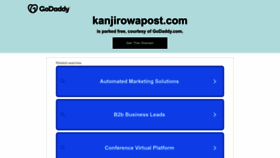 What Kanjirowapost.com website looked like in 2022 (1 year ago)
