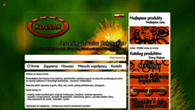 What Kolsan.pl website looked like in 2022 (1 year ago)