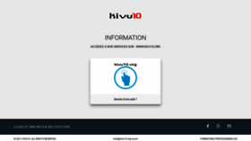 What Kivu10.net website looked like in 2022 (1 year ago)