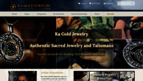 What Ka-gold-jewelry.com website looked like in 2022 (1 year ago)