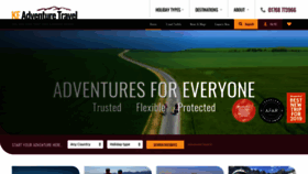 What Keadventure.com website looked like in 2022 (1 year ago)