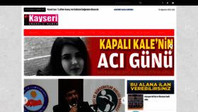 What Kayserianadoluhaber.com.tr website looked like in 2022 (1 year ago)