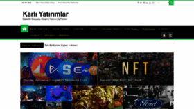 What Karliyatirimlar.com website looked like in 2022 (1 year ago)