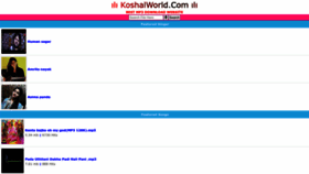 What Koshalworld.com website looked like in 2022 (1 year ago)