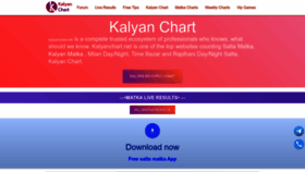 What Kalyanchart.net website looked like in 2022 (1 year ago)