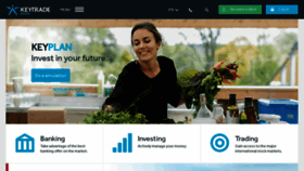 What Keytradebank.be website looked like in 2022 (1 year ago)