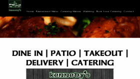 What Kennedycatering.ca website looked like in 2022 (1 year ago)