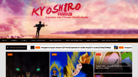 What Kyoshirofansub.com website looked like in 2022 (1 year ago)