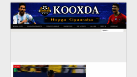 What Kooxda.com website looked like in 2022 (1 year ago)