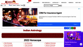 What Kamalkapoor.com website looked like in 2022 (1 year ago)