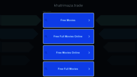 What Khatrimaza.trade website looked like in 2022 (1 year ago)