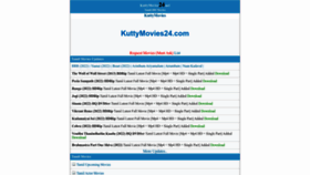 What Kuttymovies24.org website looked like in 2022 (1 year ago)