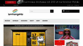 What Karolinaszydelko.pl website looked like in 2022 (1 year ago)