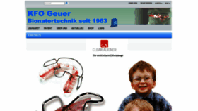 What Kfogeuer.de website looked like in 2022 (1 year ago)