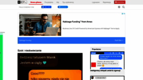 What Kiep.pl website looked like in 2022 (1 year ago)