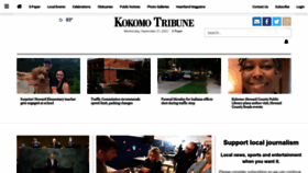 What Kokomotribune.com website looked like in 2022 (1 year ago)