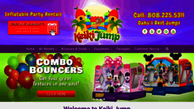 What Keikijump.com website looked like in 2022 (1 year ago)