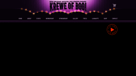 What Kreweofboo.com website looked like in 2022 (1 year ago)