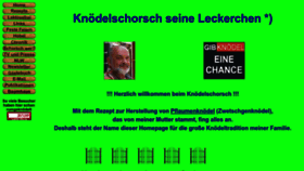 What Knoedelschorsch.de website looked like in 2022 (1 year ago)