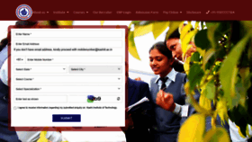 What Kashiit.ac.in website looked like in 2022 (1 year ago)