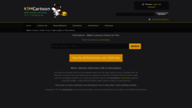What Kimcartoon.si website looked like in 2022 (2 years ago)