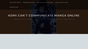 What Komisanwamanga.com website looked like in 2022 (1 year ago)
