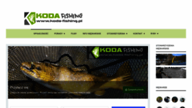 What Koda-fishing.pl website looked like in 2022 (1 year ago)