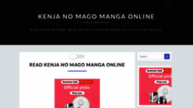 What Kenjanomago.com website looked like in 2022 (1 year ago)