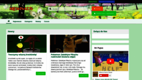 What Kreskowki.tv website looked like in 2022 (1 year ago)