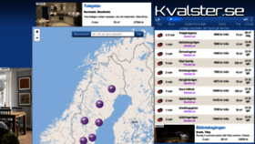 What Kvalster.se website looked like in 2022 (1 year ago)