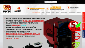 What Kotly-mocek.pl website looked like in 2022 (1 year ago)