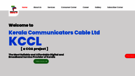 What Kccl.tv website looked like in 2022 (1 year ago)