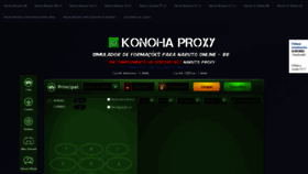 What Konohaproxy.com.br website looked like in 2022 (1 year ago)