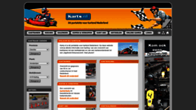 What Karts.nl website looked like in 2022 (1 year ago)