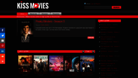What Kissmovies.io website looked like in 2022 (1 year ago)