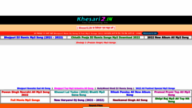 What Khesari2.in website looked like in 2022 (1 year ago)